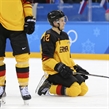 GANGNEUNG, SOUTH KOREA - FEBRUARY 25: Germany's Dominik Kahum #72 looks on after a 4-3 overtime loss against the Olympic Athletes of Russia in the gold medal game at the PyeongChang 2018 Olympic Winter Games. (Photo by Andre Ringuette/HHOF-IIHF Images)


